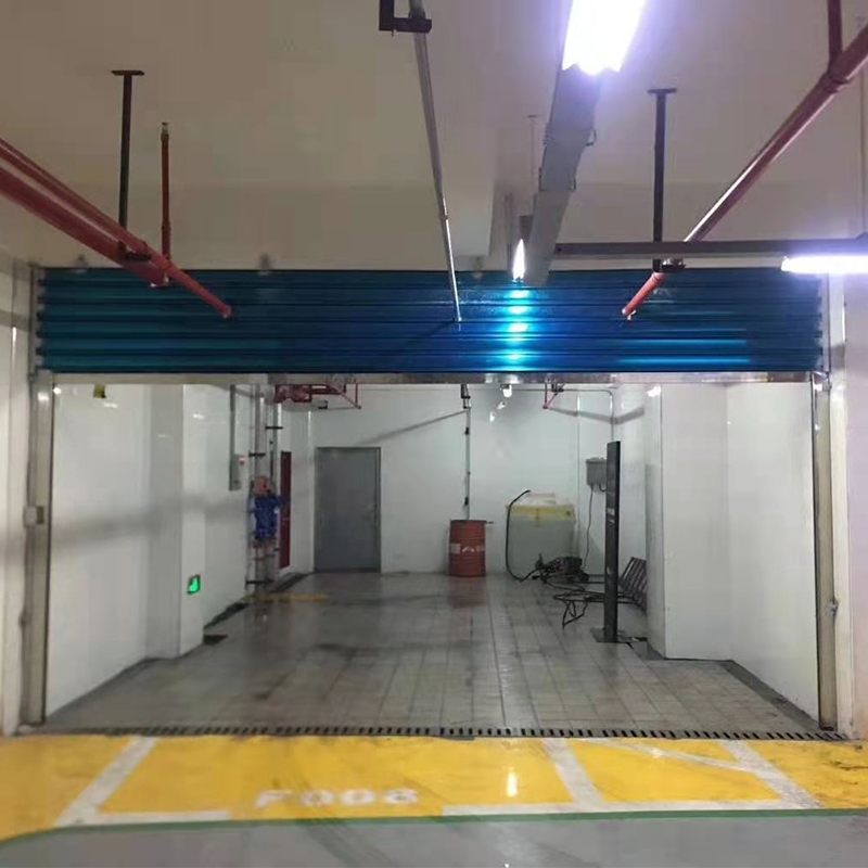 鋼質(zhì)電動抗風卷簾門